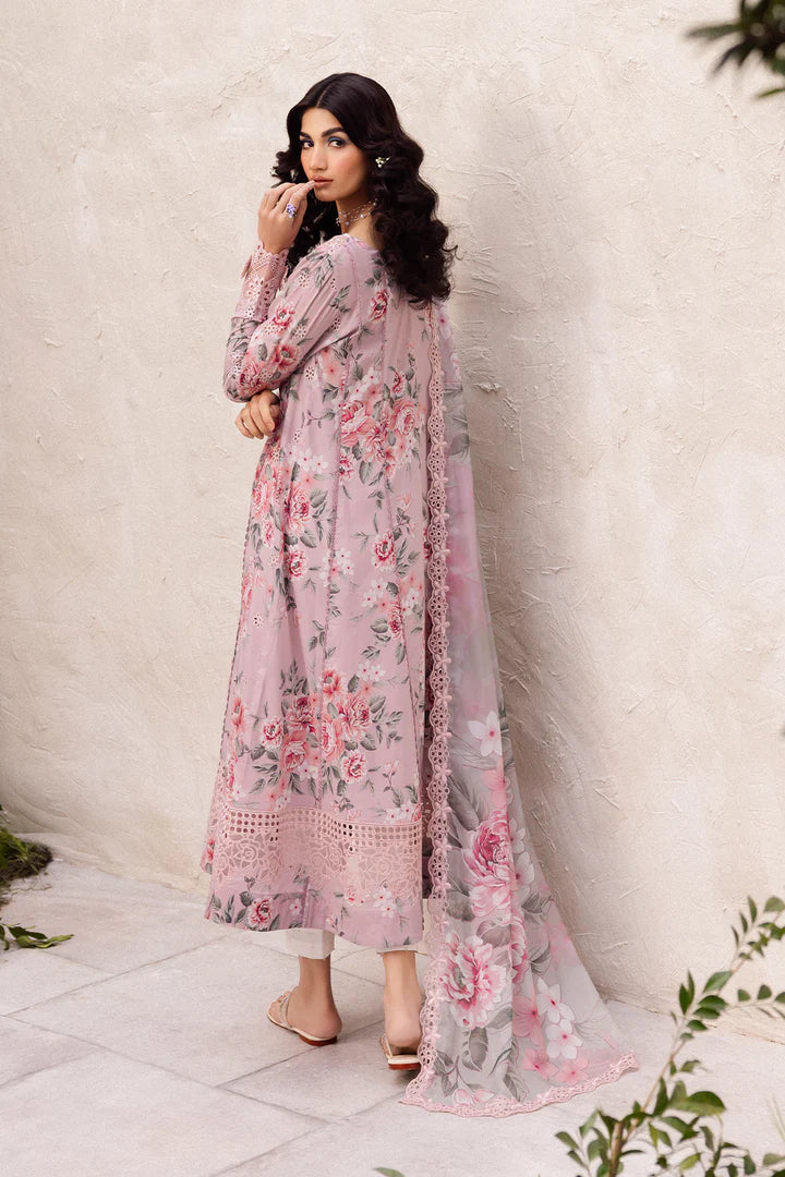 3 Piece - Khaddar Digital Printed Suit with Digital Printed Khaddar Dupatta (Unstitched)