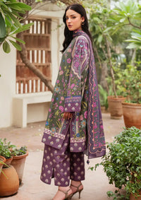 3 Piece - Baroque Karandi Digital Printed Suit with Digital Printed Karandi Dupatta (Unstitched)