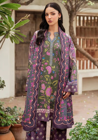 3 Piece - Baroque Karandi Digital Printed Suit with Digital Printed Karandi Dupatta (Unstitched)