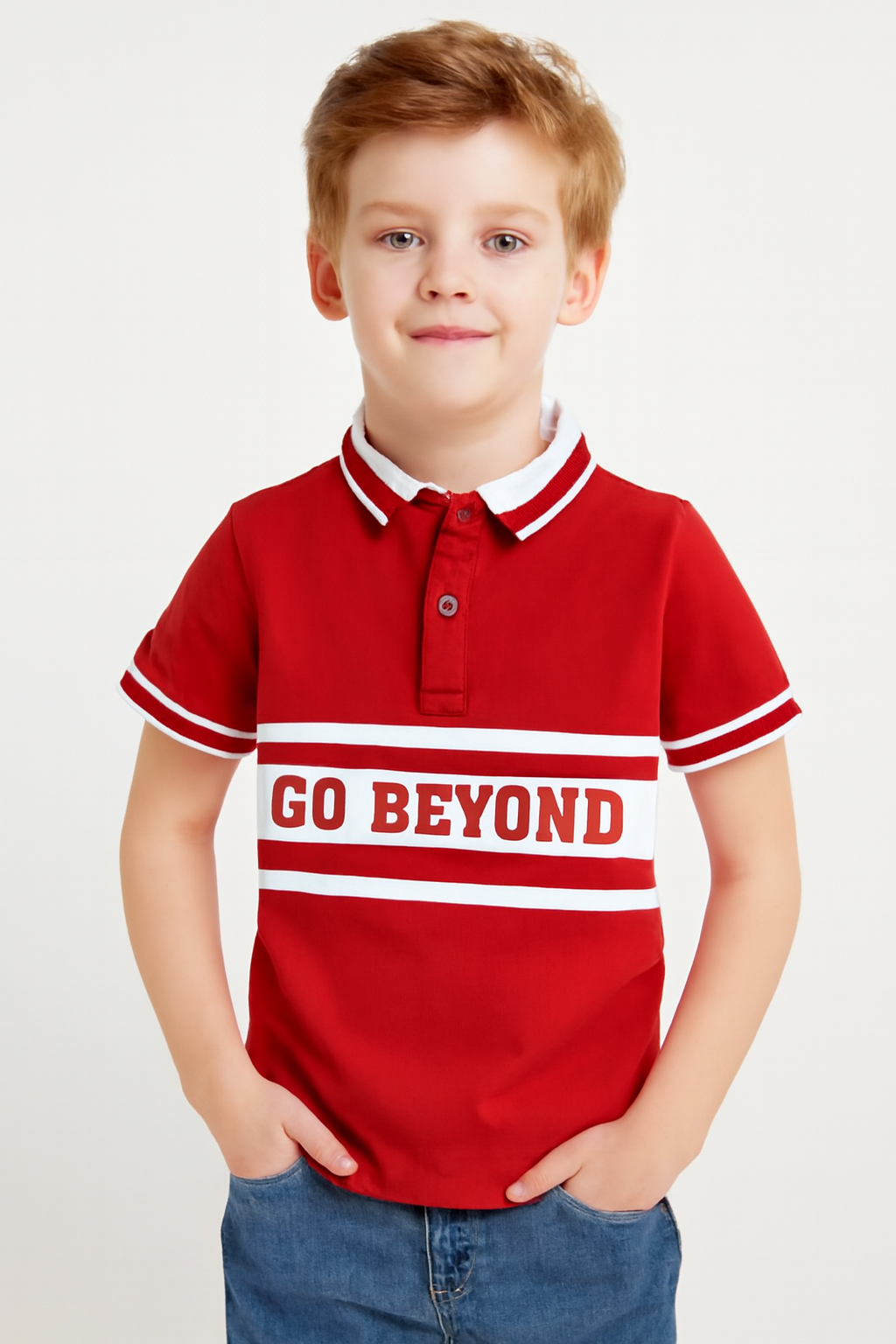 Bold Streak Polo