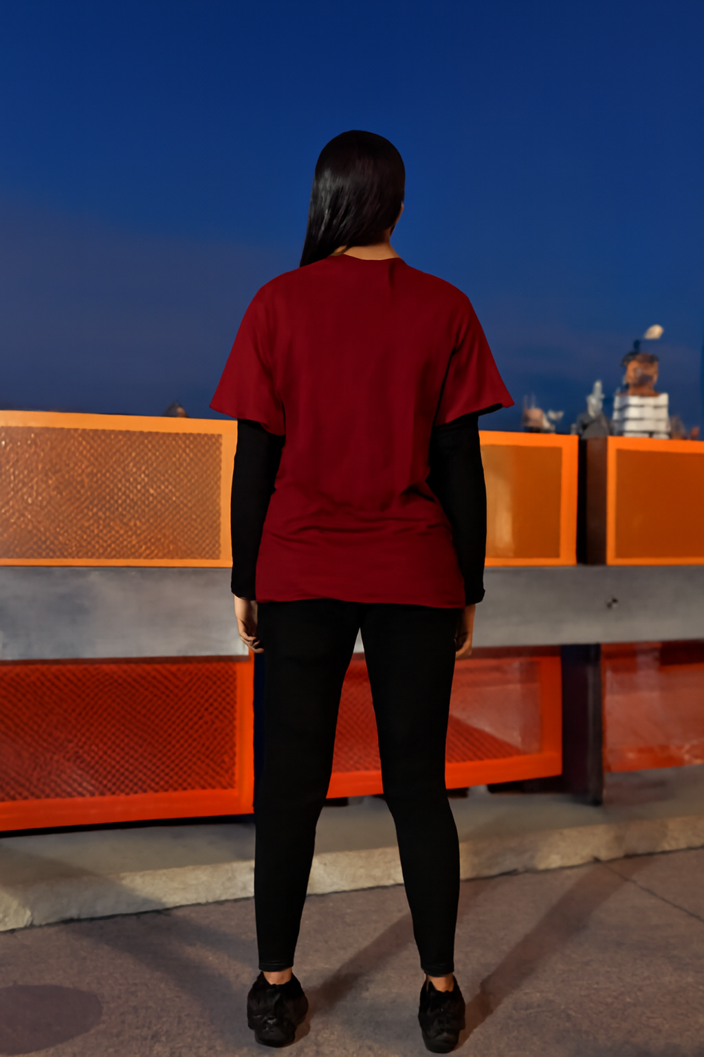 Ferrari  - Women's Classic Black T-Shirt