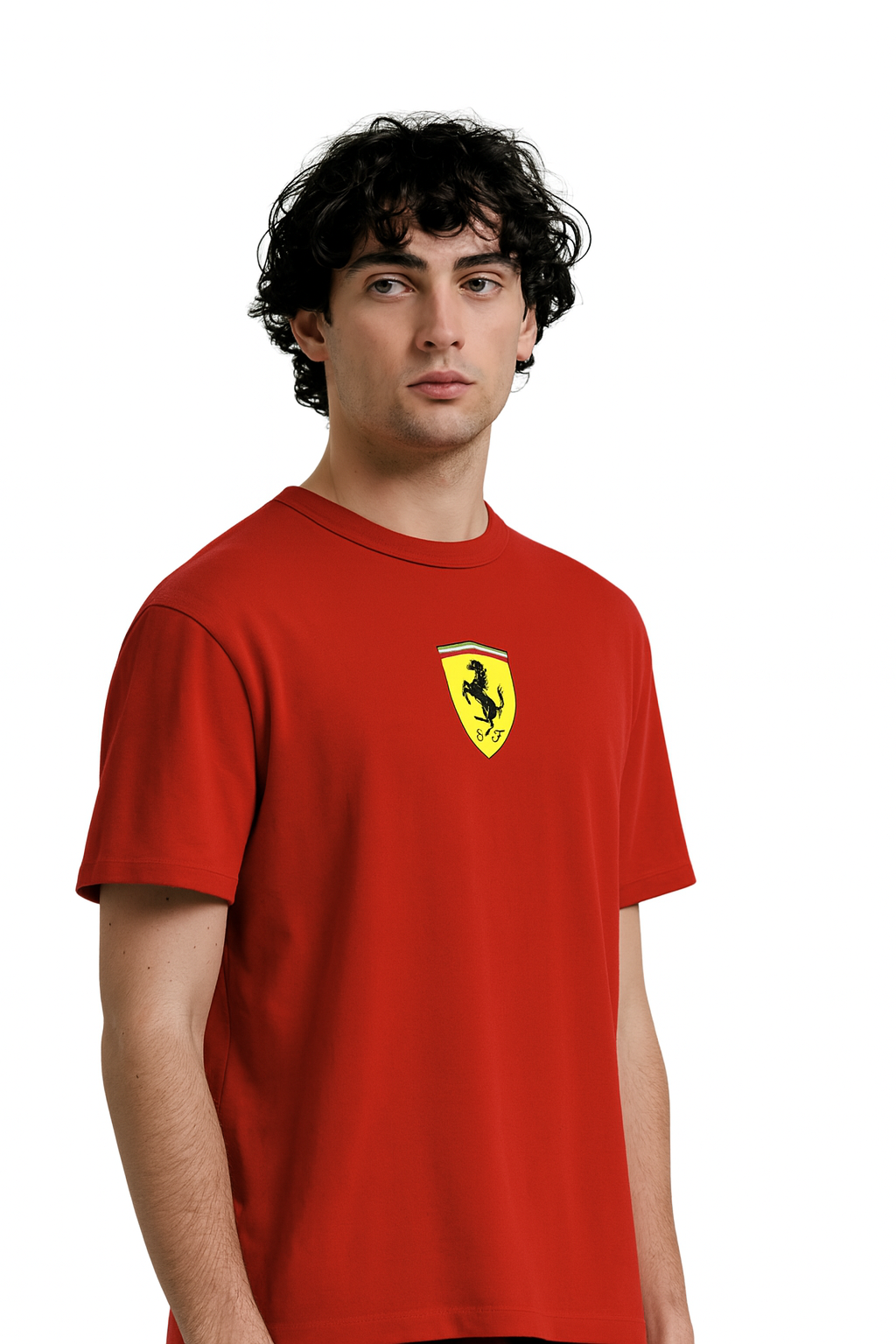 Ferrari  - Men's Classic Maroon T-Shirt