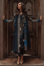 3 Piece - Charizma Khaddar Digital Printed Suit with Digital Printed Khaddar Dupatta (Unstitched)