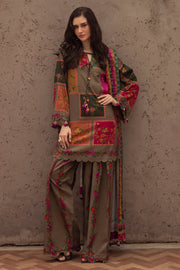 3 Piece - Charizma Khaddar Digital Printed Suit with Digital Printed Khaddar Dupatta (Unstitched)