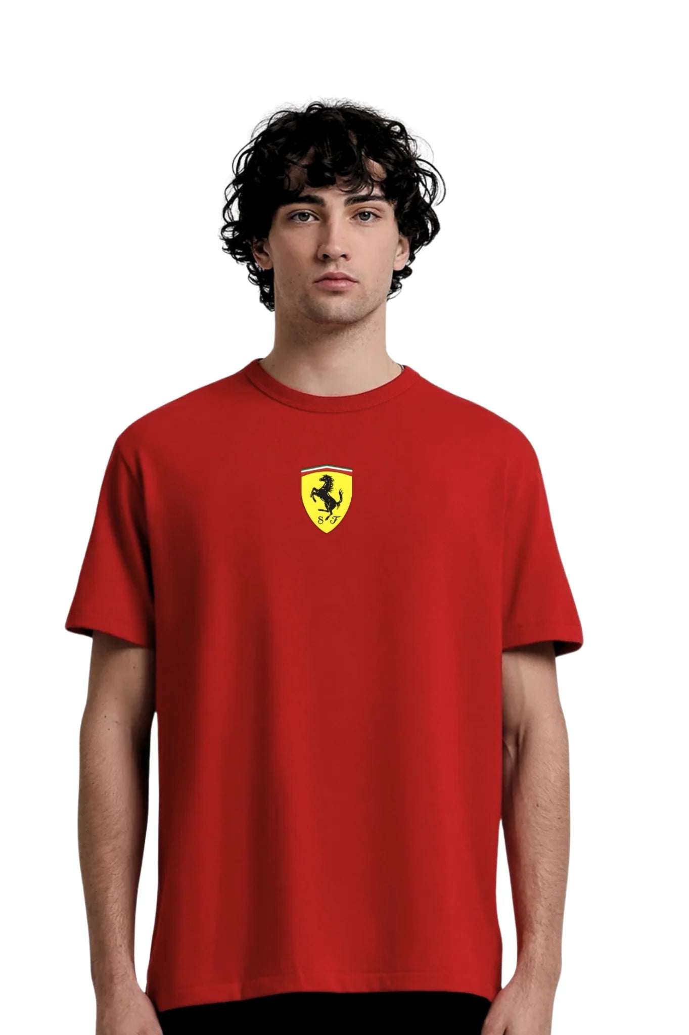 Ferrari  - Men's Classic Maroon T-Shirt