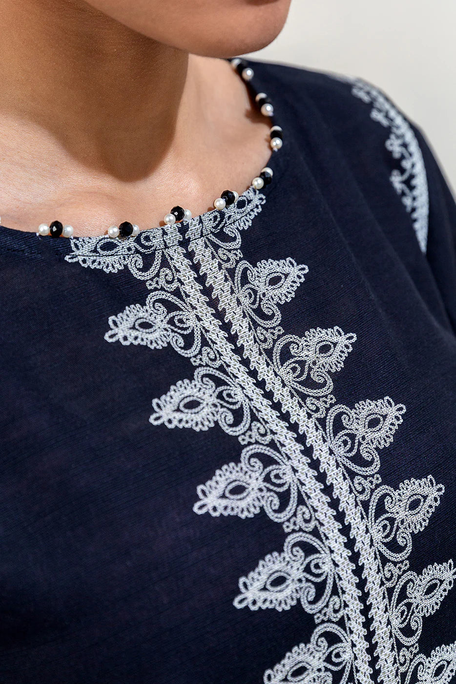 3 Piece - Dhanak Full Heavy Embroidered Suit with Digital Printed Soft Pashmina Wool Shawl (Unstitched)