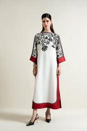 3 Piece - Shamooz Silk Suit with Digital Printed Silk Dupatta (Unstitched)