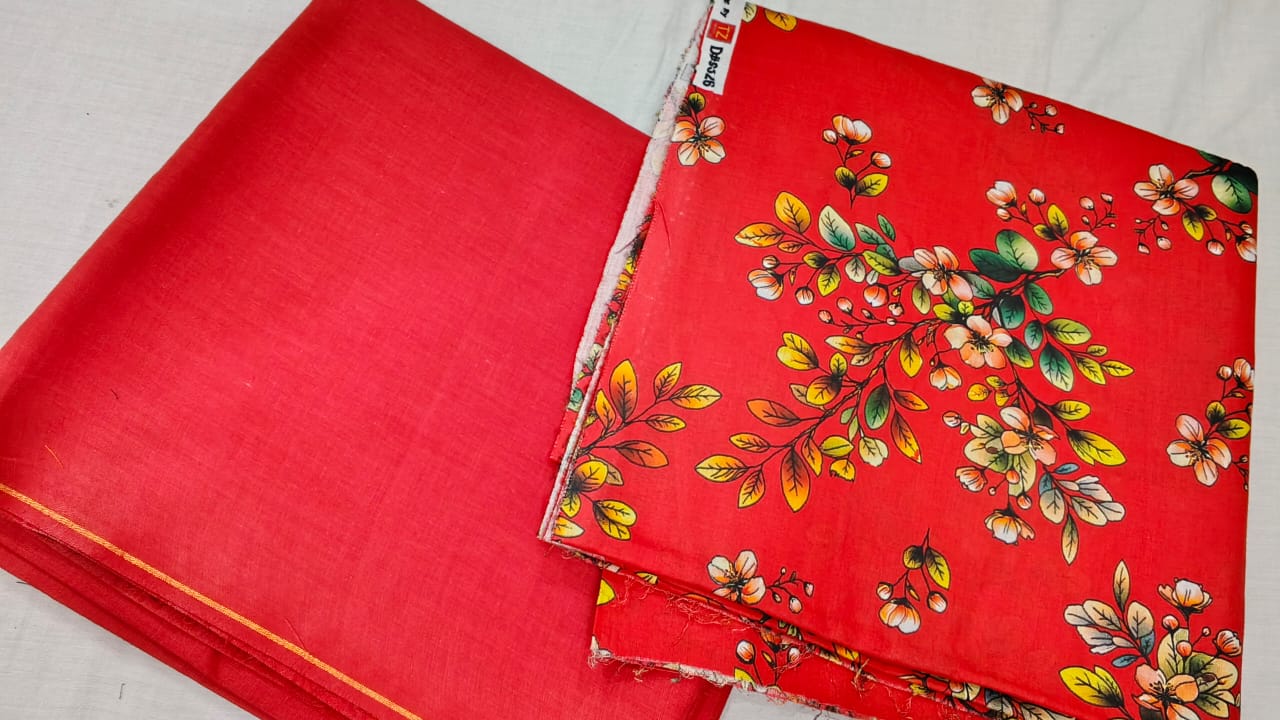 2 Piece - Printed Lawn Suit (Unstitched)