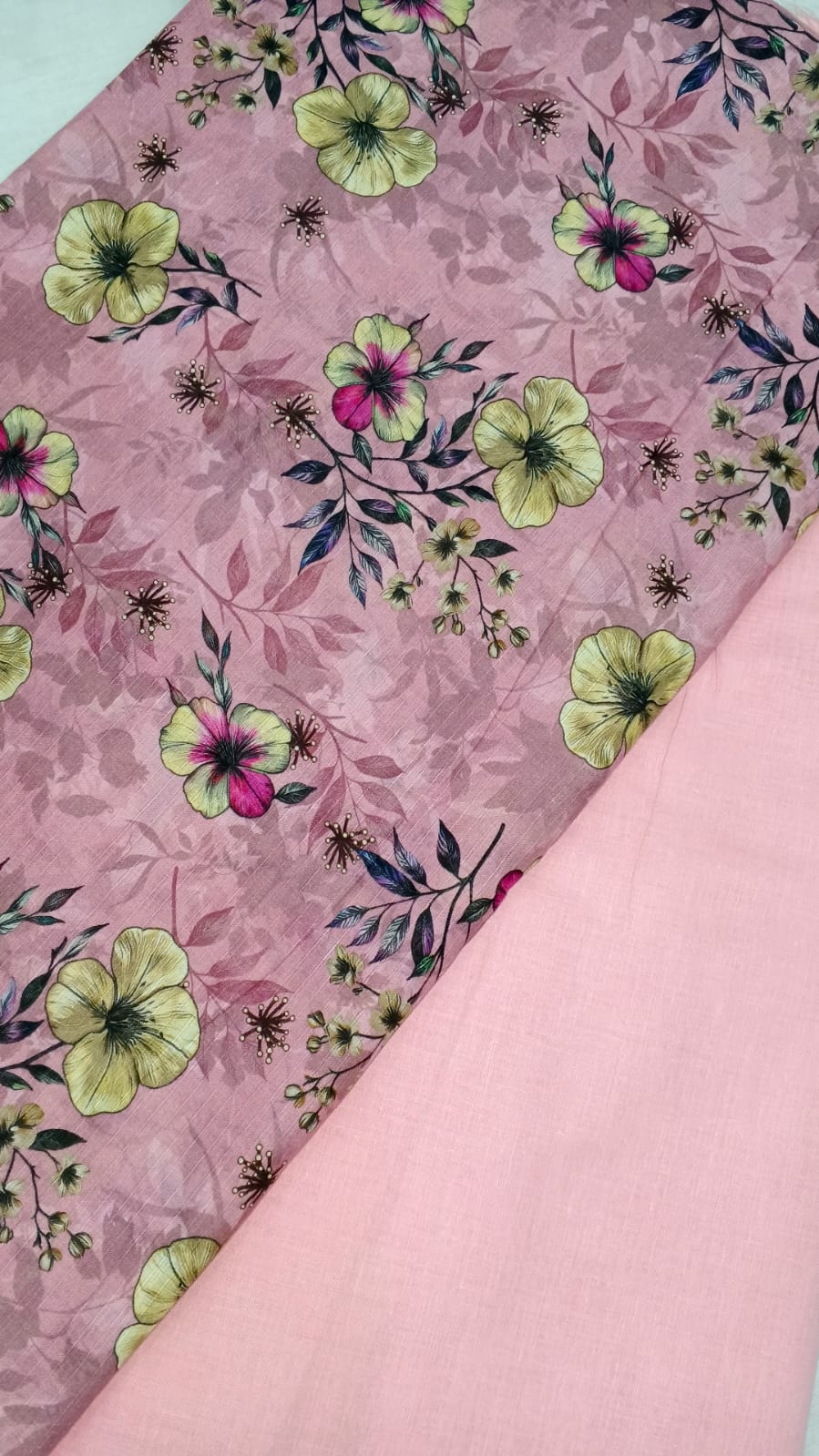2-Piece Lawn Suit – Printed Shirt with Bana Dora (Unstitched)