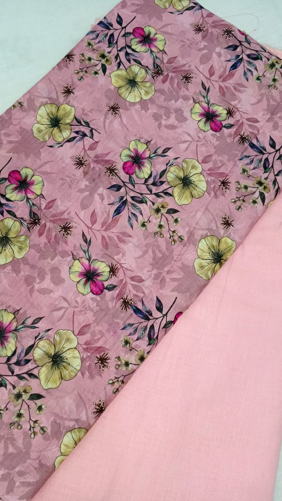 2-Piece Lawn Suit – Printed Shirt with Bana Dora (Unstitched)