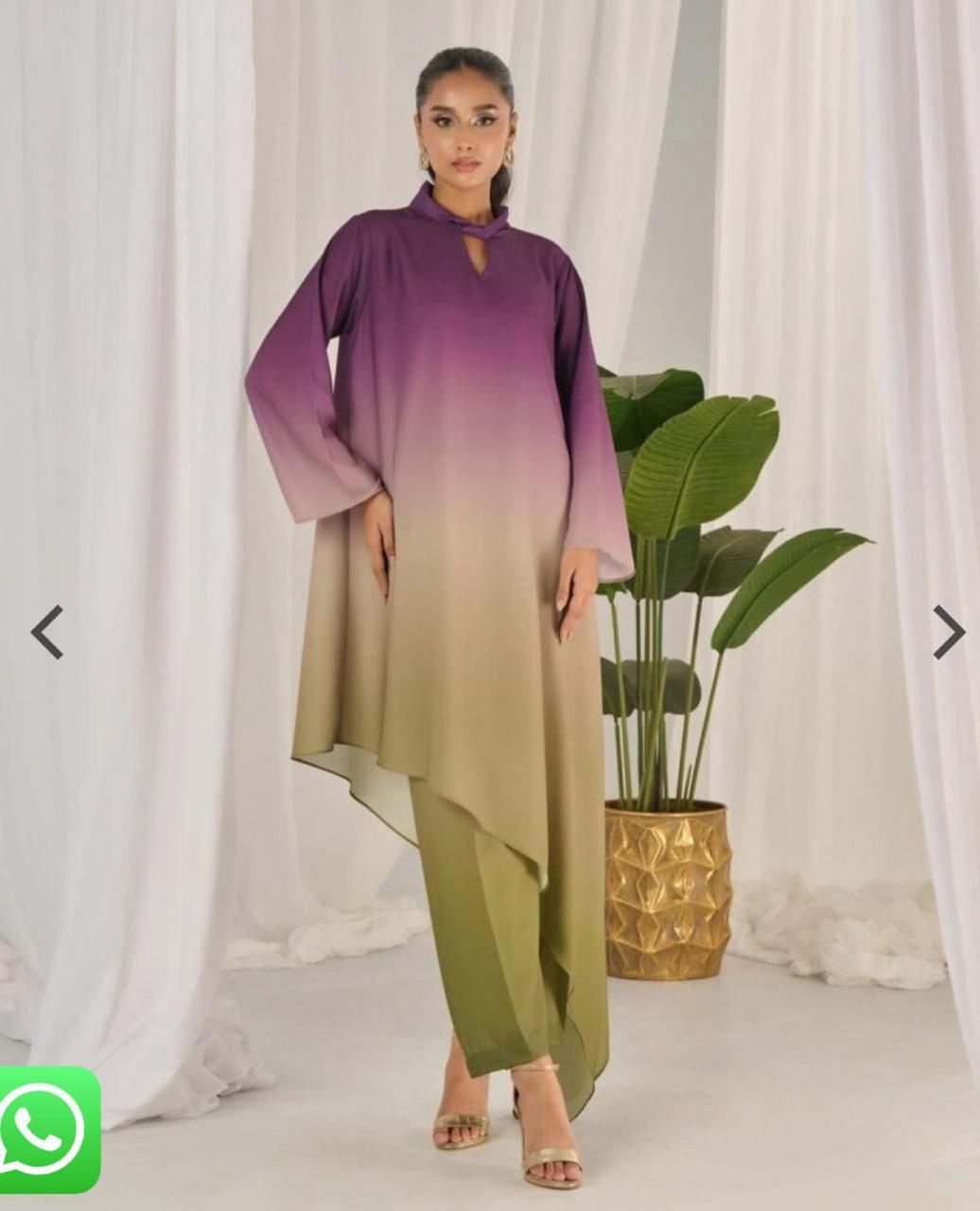 3 Piece - Shamooz Silk Suit with Digital Printed Silk Dupatta (Unstitched)