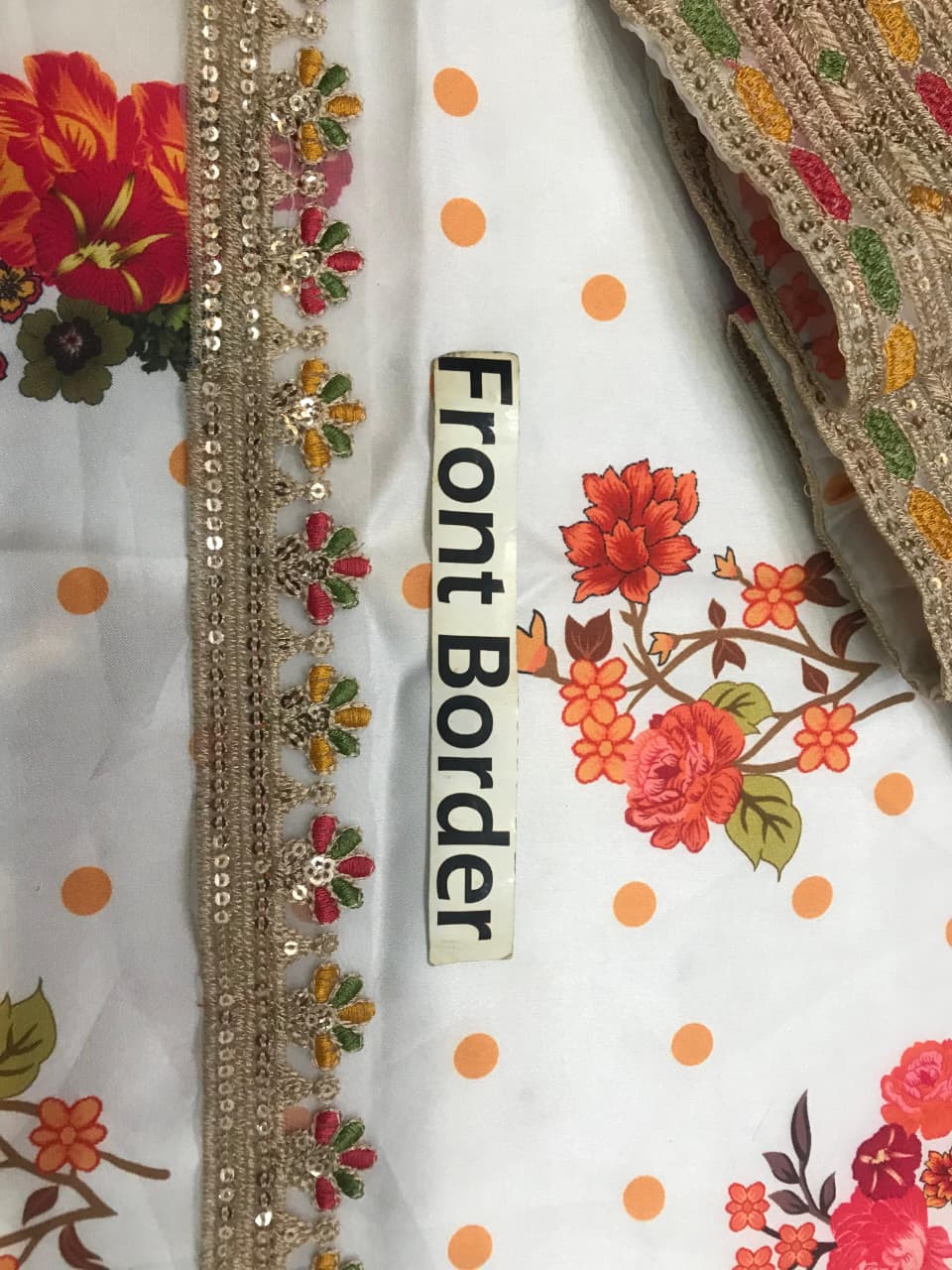 3 Piece - Charizma Digital Printed Shamoz Silk Suit with Digital Printed Shamoz Silk Dupatta (Unstitched)