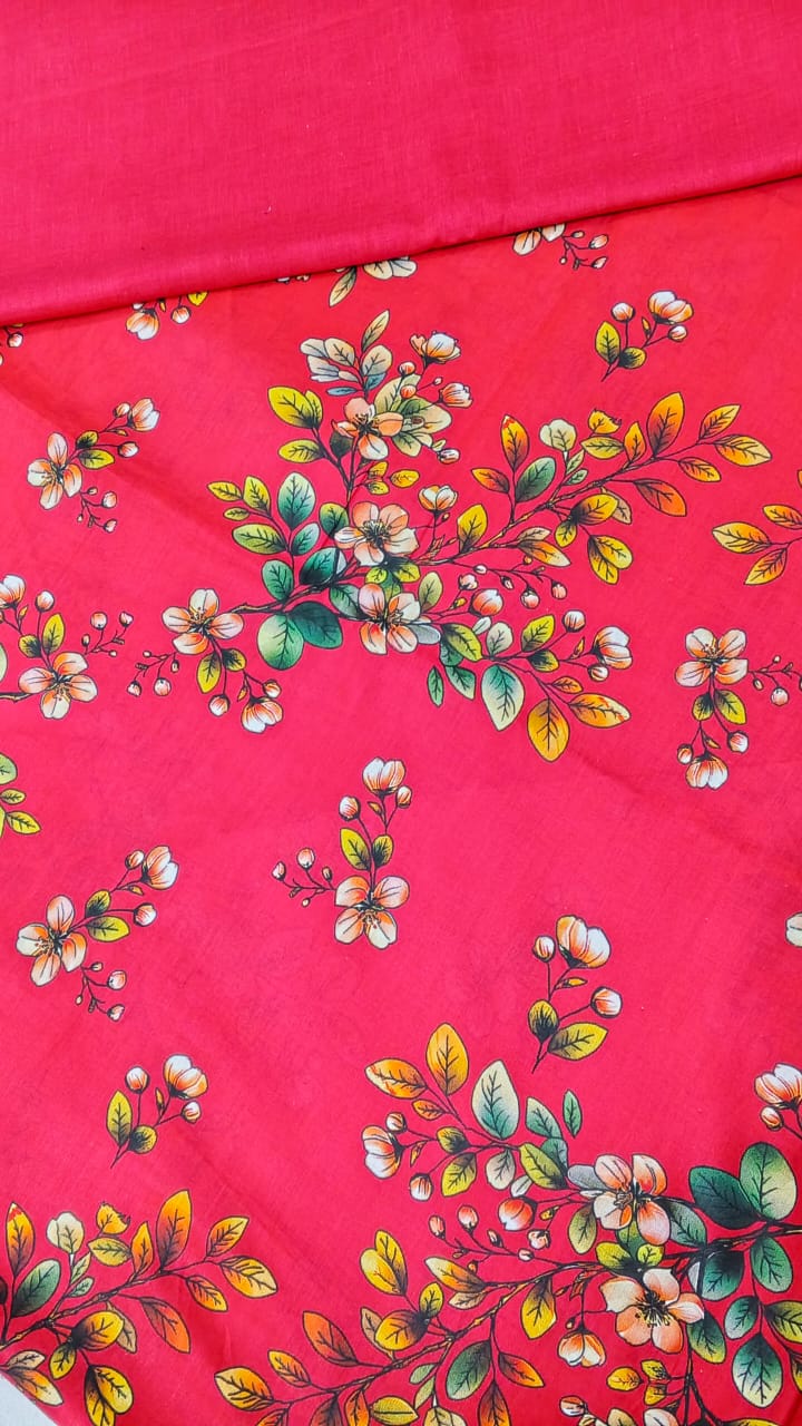 2 Piece - Printed Lawn Suit (Unstitched)