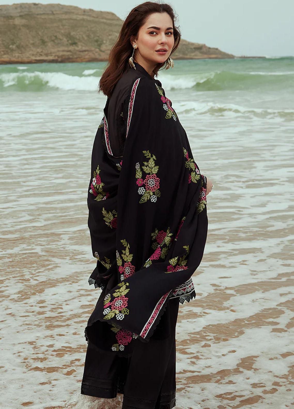 3 Piece - Cross Stitch Lawn Embroidered Suit with Embroidered Lawn Duppatta (Unstitched)