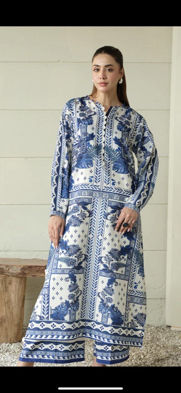 3 Piece - Silk  Digital Printed Shamooz Silk  Suit with Digital Printed Silk Dupatta (Unstitched)